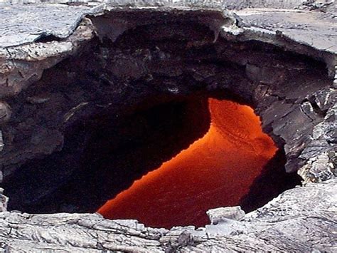 Lava Caves!Lava caves are found where lava has formed over the surface ...