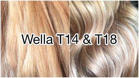 WELLA TONER T14 & T18 | TONING MY HAIR - YouTube