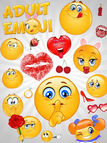 【社交App不收費】Adult Emoji Icons - Romantic Texting & Rated Emoticons ...