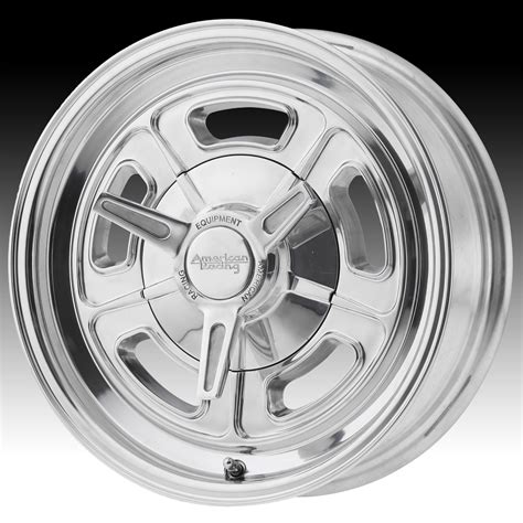 American Racing VN502 Polished Custom Wheels Rims - Vintage 1-PC - Custom Wheels Express