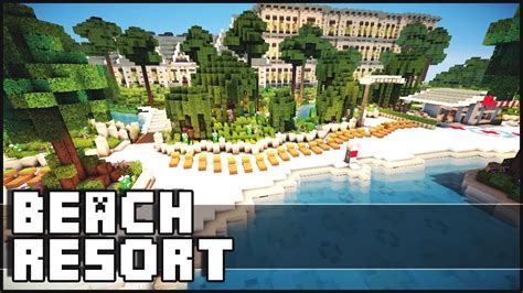 Minecraft - Beach Resort - YouTube