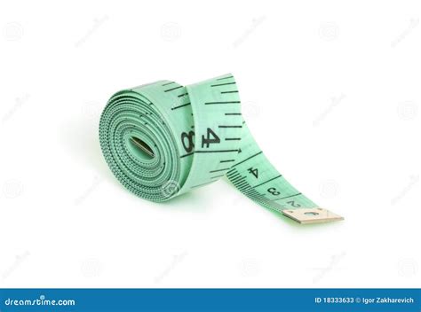 Green Tape Measure Stock Photos - Image: 18333633