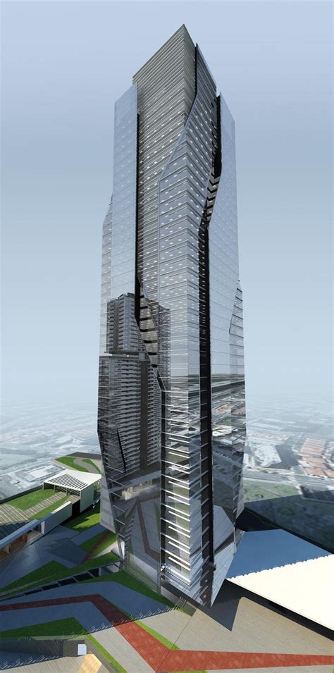 Torre Corporativa (estudo) #jonasbirgerarquitetura | Modern architecture building, Urban ...