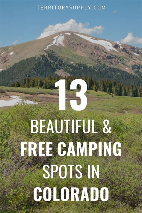 13 Best Free Camping Spots in Colorado | Camping colorado, Free camping ...