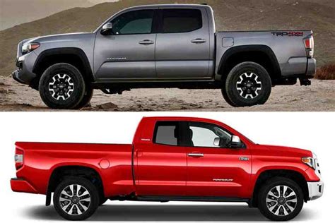 2020 Toyota Tacoma vs. 2020 Toyota Tundra: What's the Difference ...