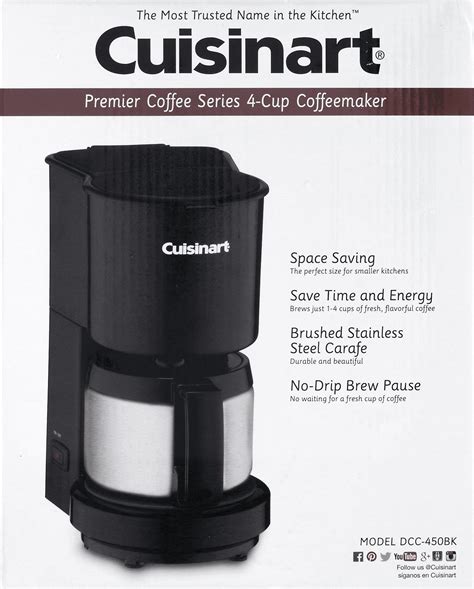 cuisinart 4 cup coffee maker