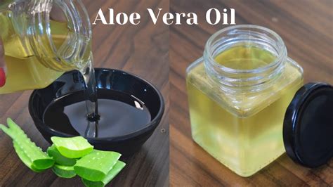 Homemade Aloe Vera Oil For Thick Glossy Healthy Long Silky Soft Double Hair Growth DIY AloeVera ...