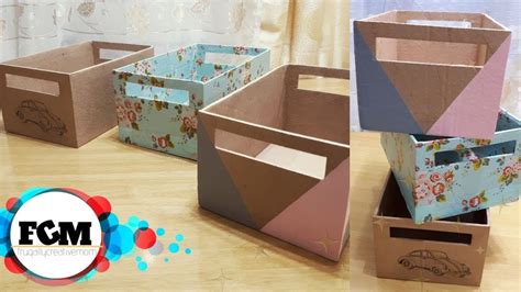 Storage Box Mr Diy : Making a storage box with dividers using just a ...