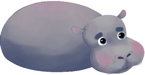 Hippo Cute Sticker - Hippo Cute Fofo - Discover & Share GIFs