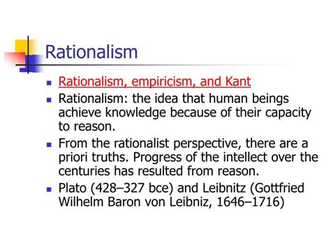 PPT - Rationalism PowerPoint Presentation, free download - ID:141828