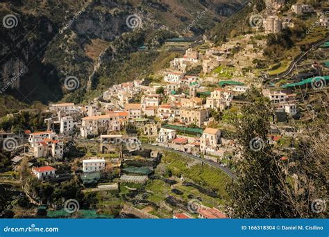 Town View. Scala. Campania. Italy Stock Photo - Image of heritage, culture: 166318304