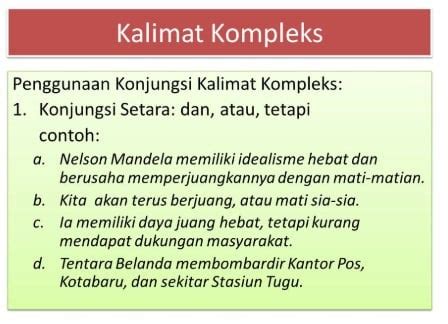 Kalimat Kompleks Dan Simpleks Pengertian Dan Contoh - Riset