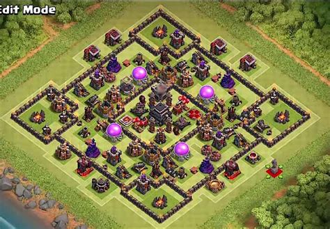 Clash Of Clans Th9 Base Layout