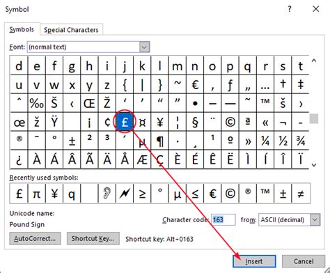 How to type a Pound symbol (£) in word (with shortcut) - Software ...