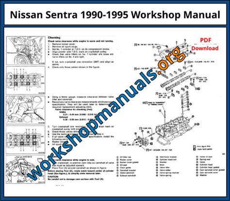 Nissan Sentra 1990-1995 Workshop Repair Manual Download PDF