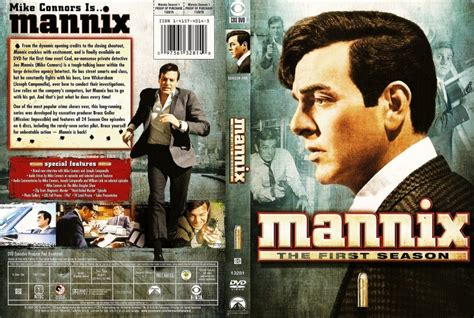 Mannix Season 1 - TV DVD Scanned Covers - Mannix Season 1 f :: DVD Covers