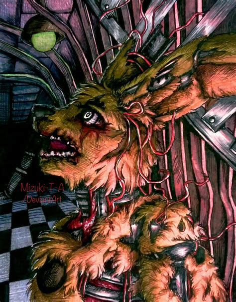 Springtrap's whimper / FNaF 3 by Mizuki-T-A on DeviantArt