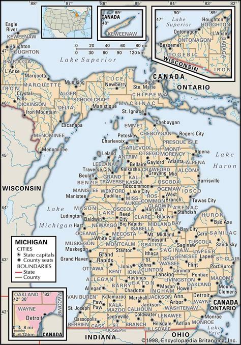 Cass County Mi Township Map - Red River Gorge Topo Map