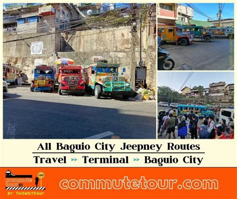 Baguio City Jeep Terminals | Jeepney Routes| 2023