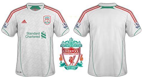 Liverpool kits 2012-13