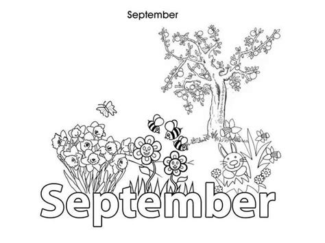 Free September Coloring Pages Printable PDF - Coloringfolder.com