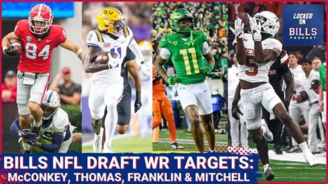 Buffalo Bills NFL Draft WR Targets: Brian Thomas Jr., AD Mitchell, Ladd ...