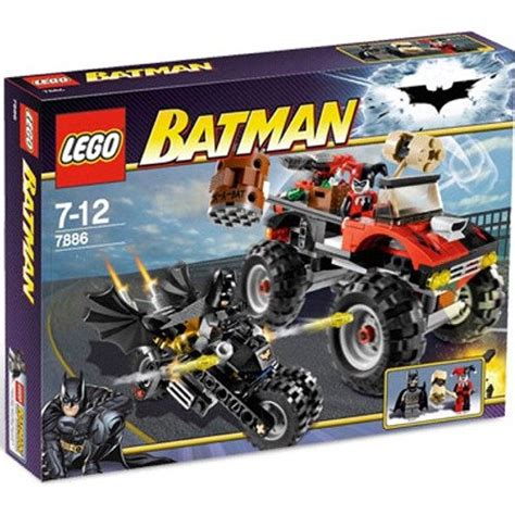 LEGO Batman: The Batcycle vs Harley Quinn's Hammer Truck