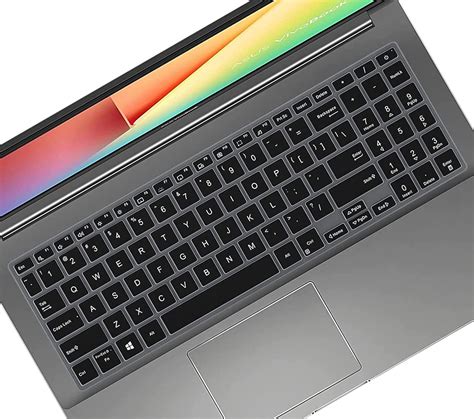 Saco Keyboard Protector Silicone Skin Cover for ASUS Vivobook Ultra ...