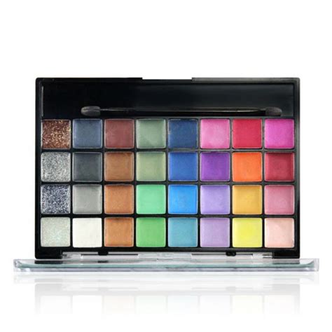 32 Colors Cream Eye Shadow Glitter Shimmer Matte Long lasting Easy to Wear Cream Eyeshadow ...