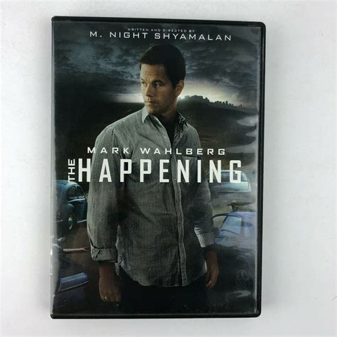 The Happening DVD Mark Wahlberg, John Leguizamo, Betty Buckley, Zooey Deschanel on eBid United ...