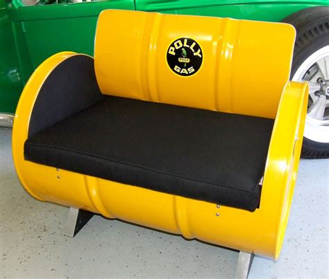 Repurposed 55-Gallon Drums as Furniture is Very Cool - GarageSpot