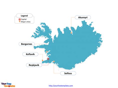 Free Printable Map Of Iceland | Printable Maps