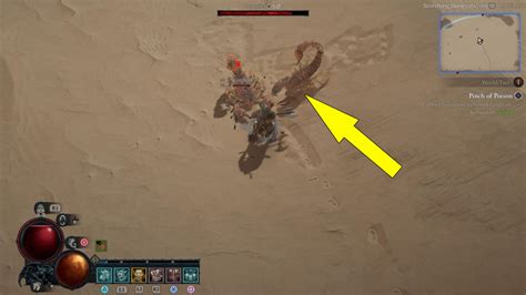 Pinch Poison Scorpion Venom Glands Location - Diablo 4 Guide