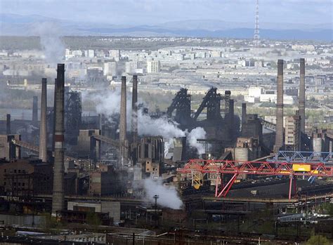 Magnitogorsk Iron And Steel Works Photograph by Ria Novosti