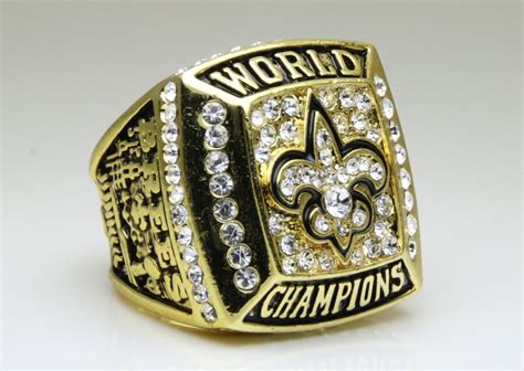 2009 New Orleans Saints super bowl Championship Ring 11 Size