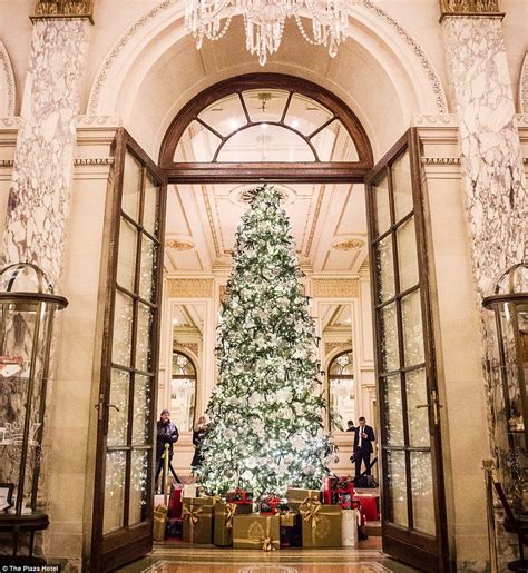 Here is how the top hotels are decked out for Christmas | Nyc christmas ...