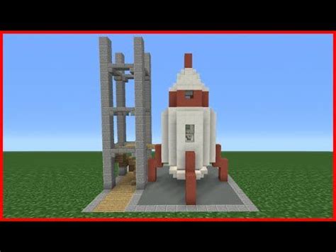 Minecraft Tutorial: How To Make A Rocket Ship | Minecraft tutorial, Minecraft projects ...