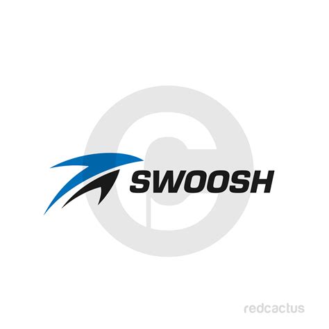 Swoosh logo - Red Cactus