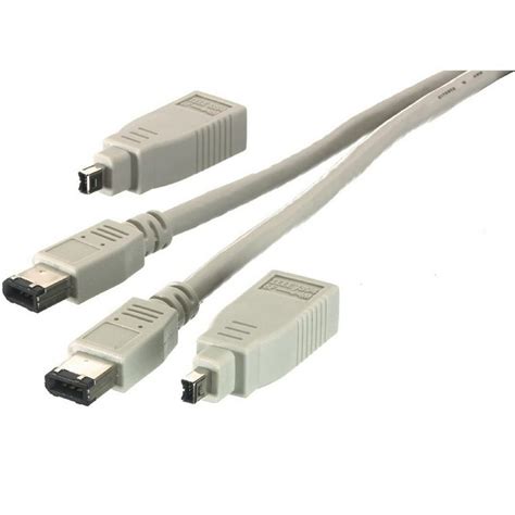 Vivanco »Universal Firewire Set Kabel + Adapter 2m« Audio- & Video ...