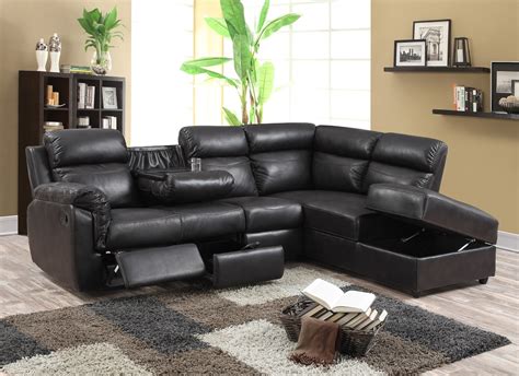 Paula Recliner Leather Sectional - Furtado Furniture