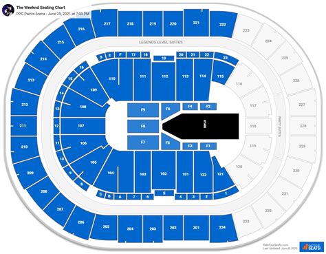 PPG Paints Arena Seating Charts for Concerts - RateYourSeats.com