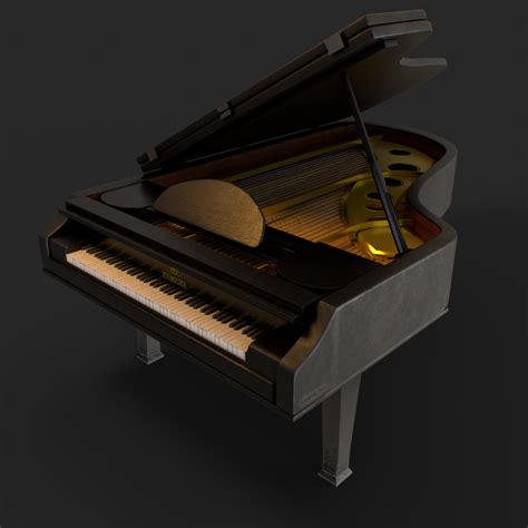 ArtStation - 3d Piano