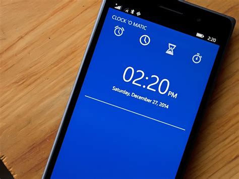 Clock O Matic, a very simple time keeping solution for your Windows Phone | Windows Central
