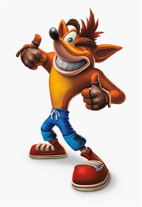 Crash Bandicoot N Sane Trilogy Crash, HD Png Download , Transparent Png Image - PNGitem