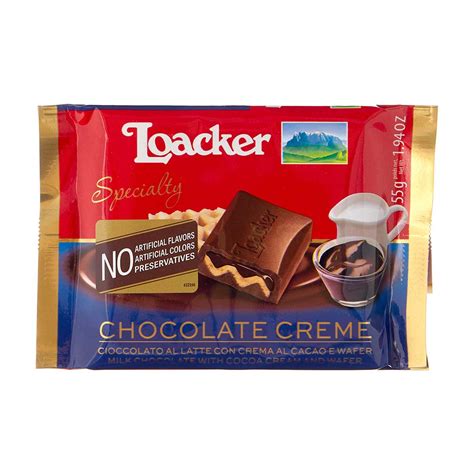 Loacker Wafer, Chocolate Cream