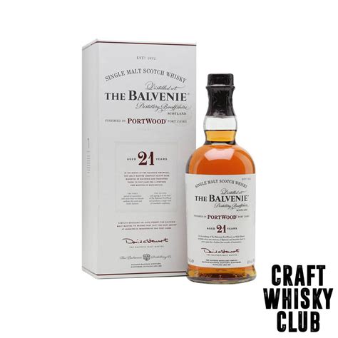 Craft Whisky Club | Balvenie 21 Year Old Portwood