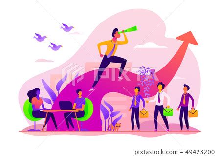 Leadership concept vector illustration. - Stock Illustration [49423200 ...