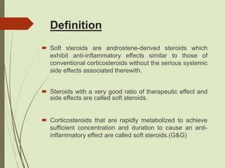 Soft steroids | PPT