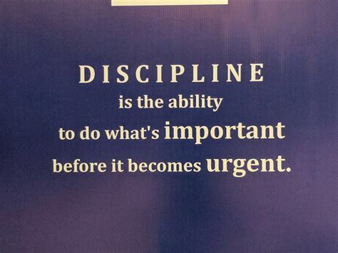 Discipline.. | Discipline quotes, Work quotes, Inspirational words