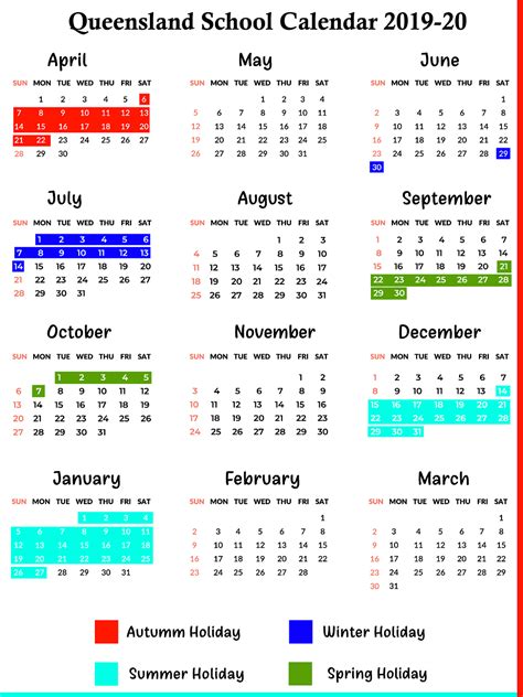 Get 2020 Qld School Calendar | Calendar Printables Free Blank